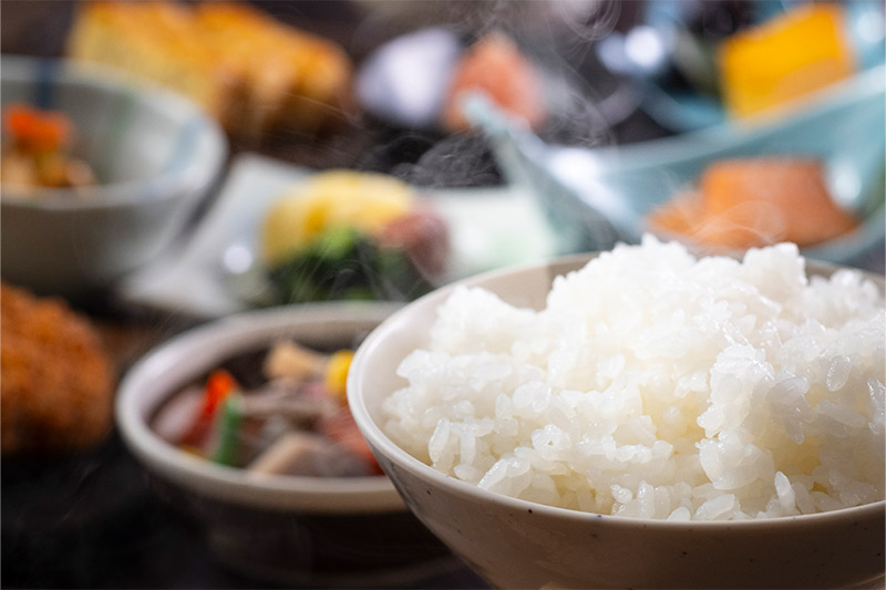 新潟ブランド米を2種食べ比べ